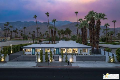 A home in Palm Springs