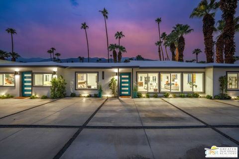 A home in Palm Springs