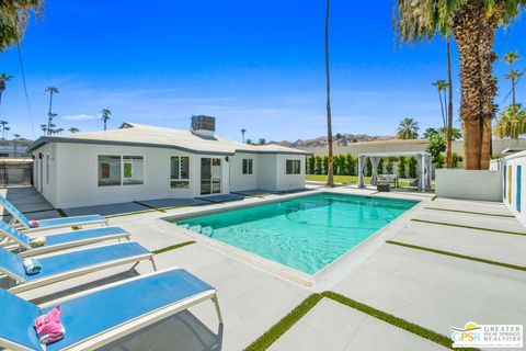 A home in Palm Springs