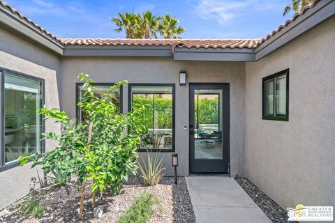 A home in Palm Springs