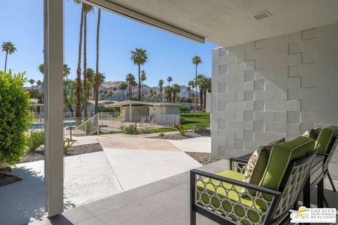 A home in Palm Springs