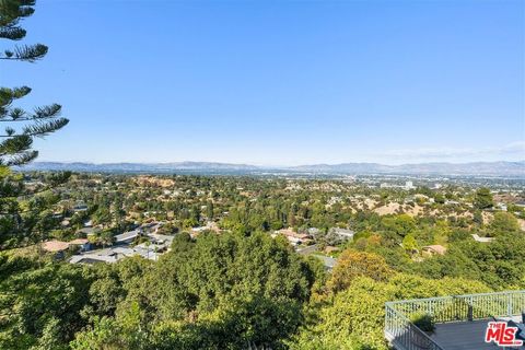 A home in Sherman Oaks