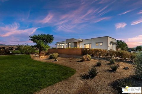 A home in Palm Springs