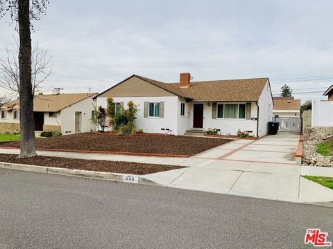 A home in Burbank