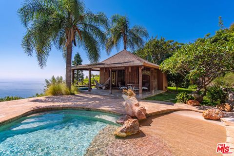 A home in Malibu