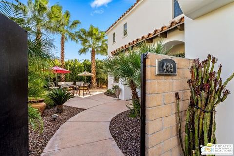 A home in Palm Springs