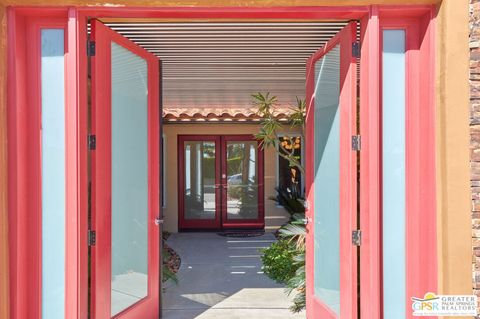 A home in Palm Springs