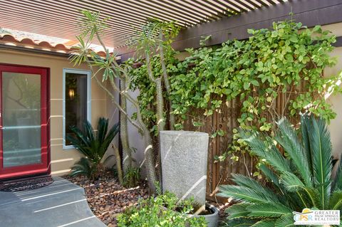 A home in Palm Springs