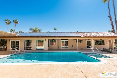 A home in Palm Springs