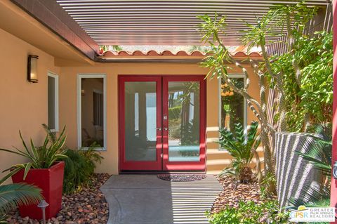 A home in Palm Springs