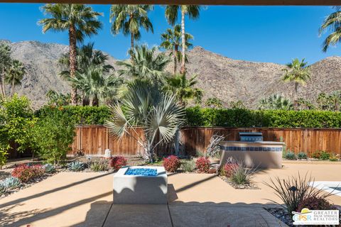 A home in Palm Springs