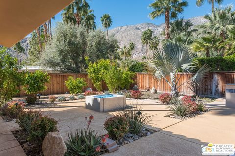 A home in Palm Springs