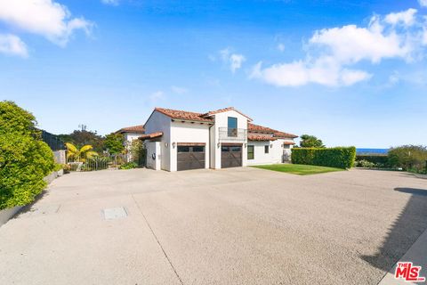 A home in Malibu