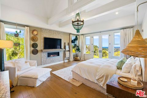 A home in Malibu