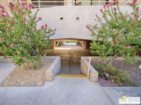 A home in Palm Springs