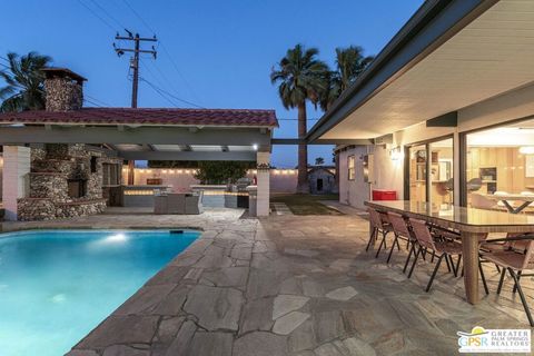 A home in Palm Springs