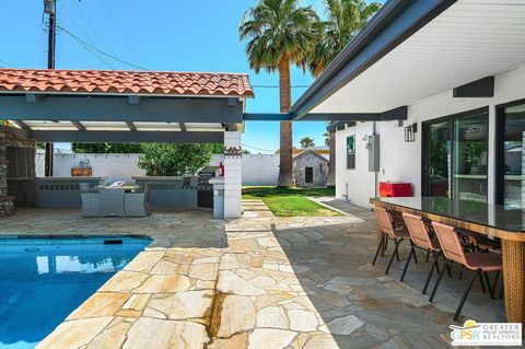 A home in Palm Springs