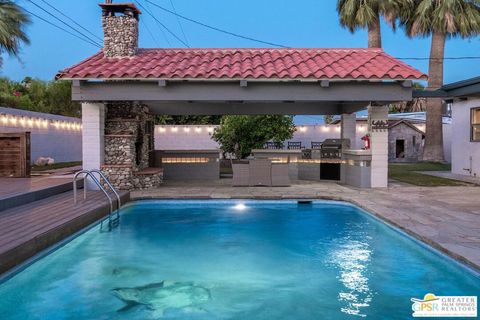 A home in Palm Springs