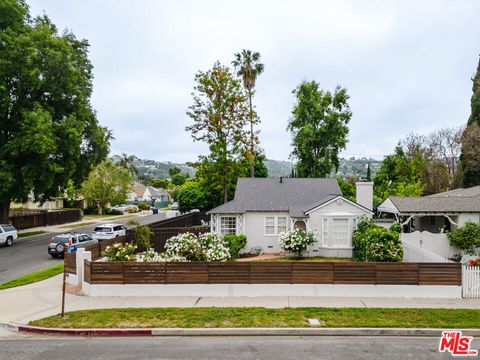 A home in Sherman Oaks