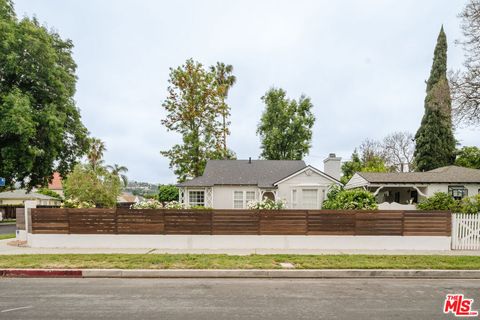 A home in Sherman Oaks