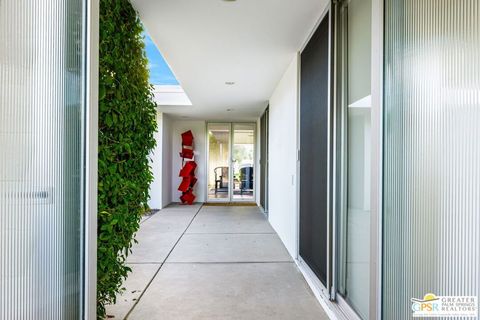 A home in Palm Springs