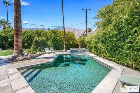 A home in Palm Springs