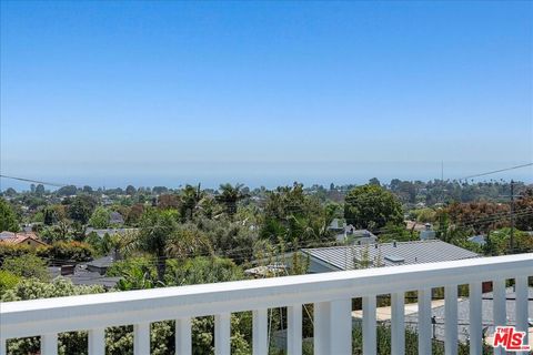 A home in Pacific Palisades