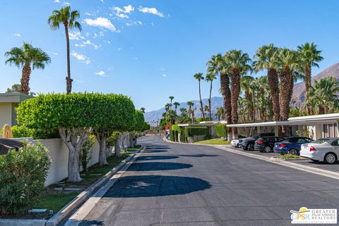 A home in Palm Springs