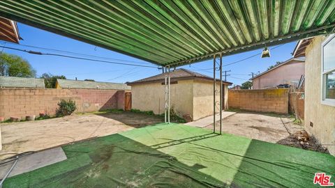 A home in Compton