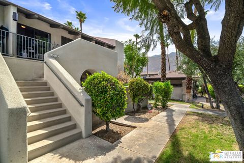 A home in Palm Springs