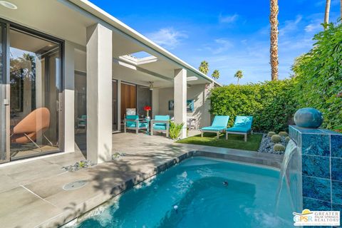 A home in Palm Springs