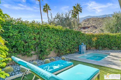 A home in Palm Springs