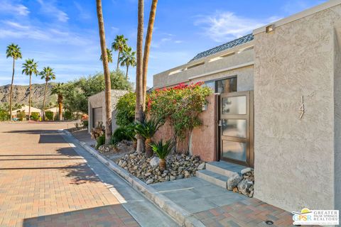 A home in Palm Springs