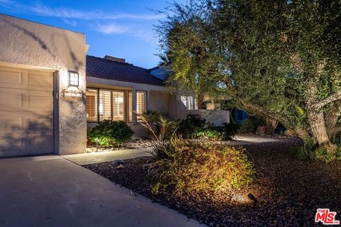 A home in Palm Springs