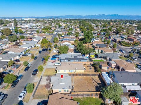 A home in Compton