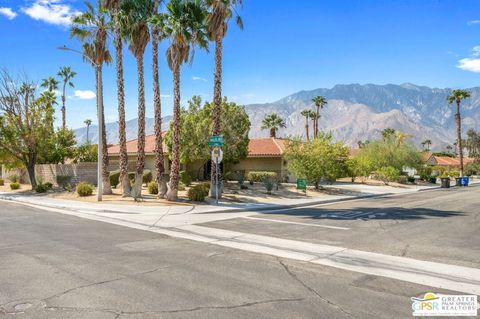 A home in Palm Springs