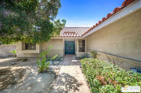 A home in Palm Springs