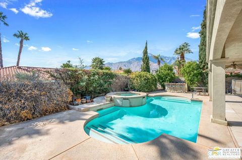 A home in Palm Springs