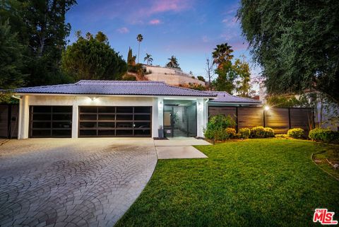 A home in Tarzana