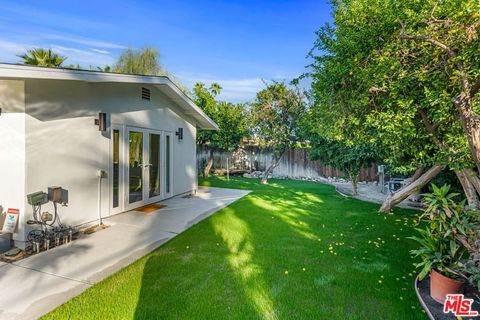 A home in Palm Springs