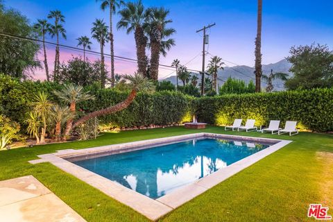 A home in Palm Springs