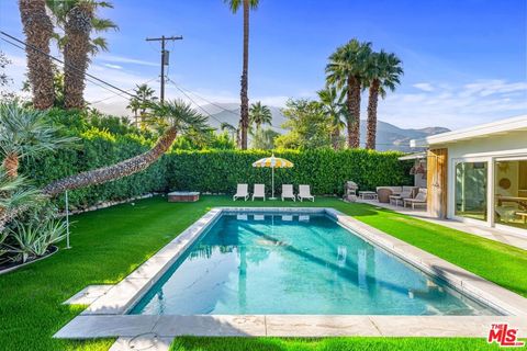 A home in Palm Springs