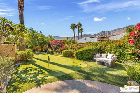 A home in Palm Springs