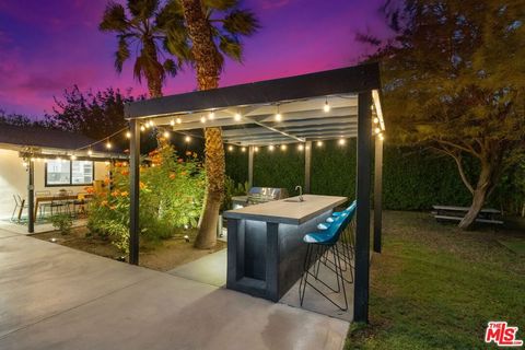 A home in Palm Springs