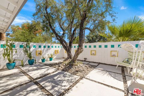 A home in Palm Springs