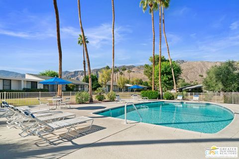 A home in Palm Springs