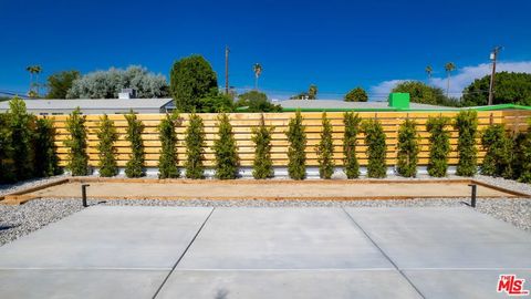 A home in Palm Springs