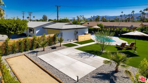 A home in Palm Springs