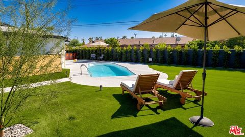 A home in Palm Springs