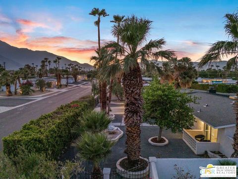 A home in Palm Springs